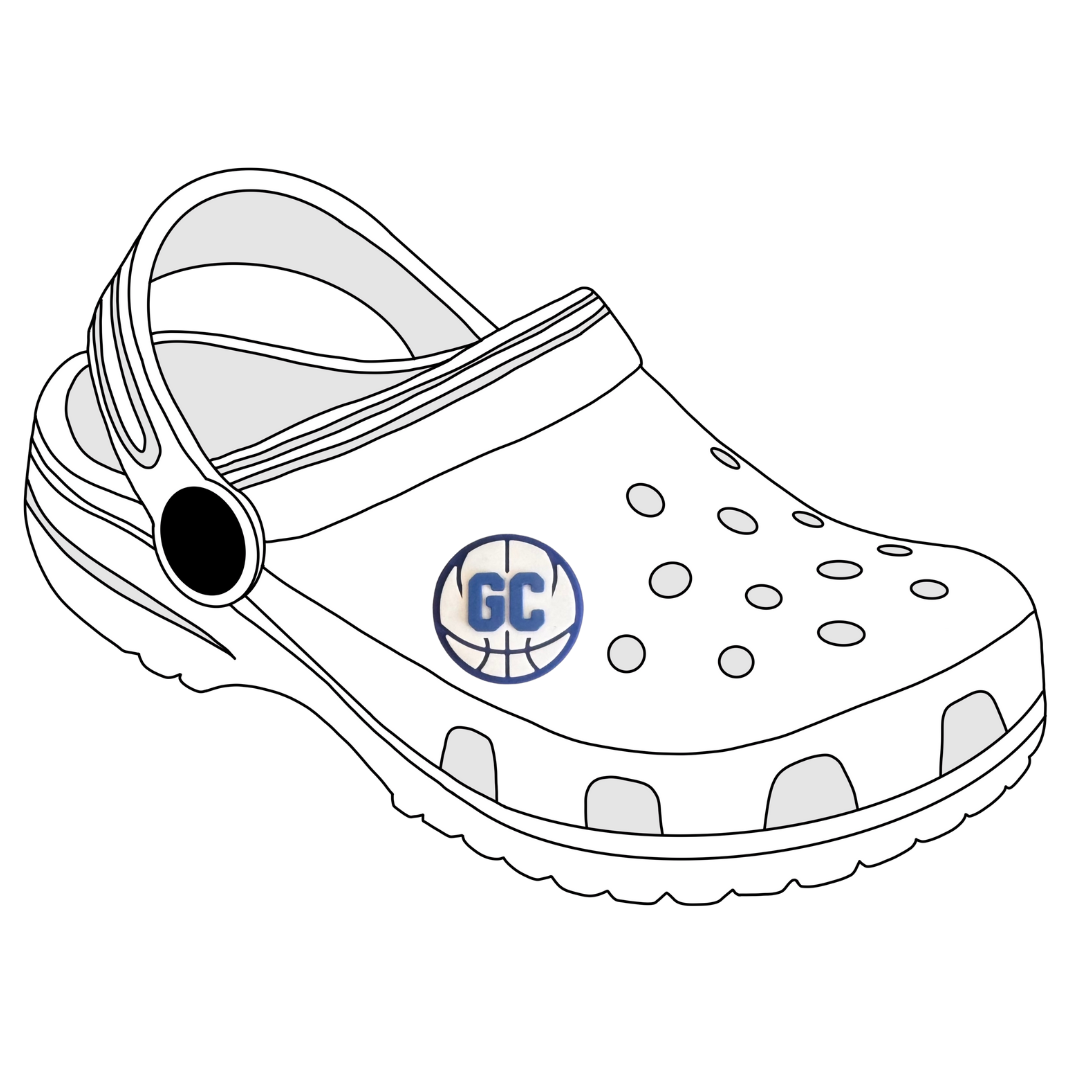 Blue GC Shoe Charm