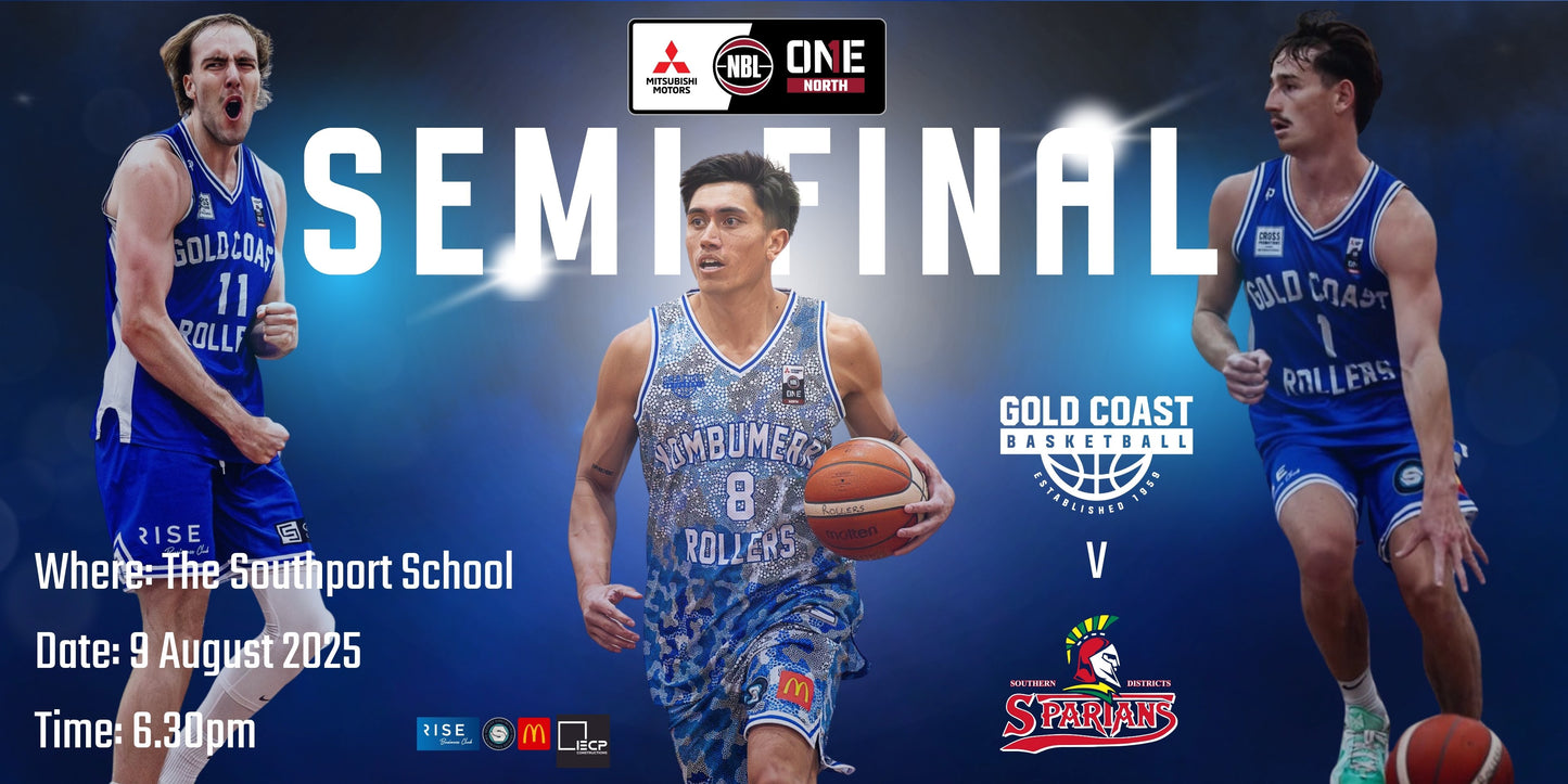 GC Rollers NBL1 Semi Final
